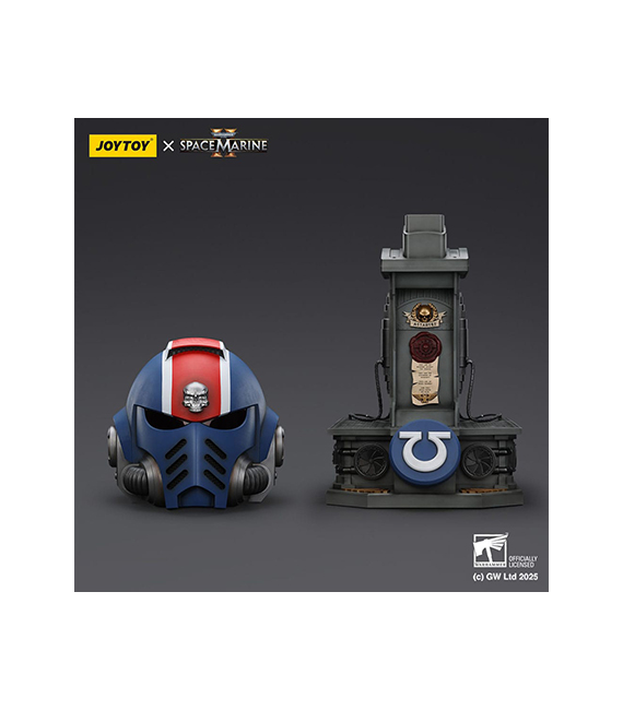 WARHAMMER 40,000 réplique casque CAPTAIN MkX Ultramarines 44 cm – Image 5