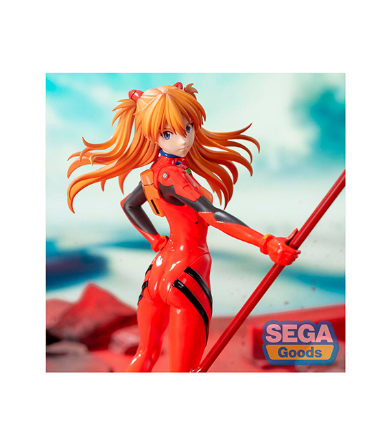 EVANGELION figurine Luminasta ASUKA x Spear of Cassius