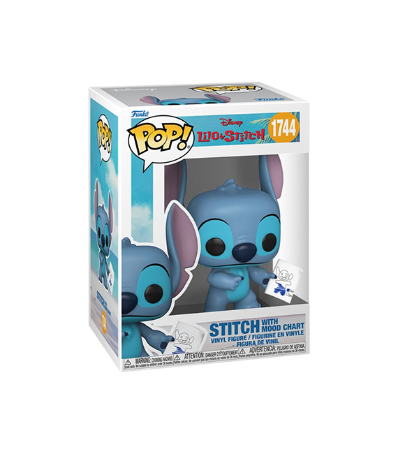 FUNKO POP Lilo & Stitch STITCH with mood chart 1744 – Image 2