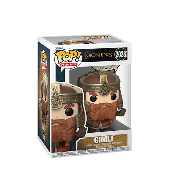 FUNKO POP Sayings Lord Of The Rings GIMLI 2028 – Image 2
