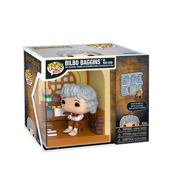 FUNKO POP Nooks Lord Of The Rings BILBO BAGGINS in bag-end – Image 2