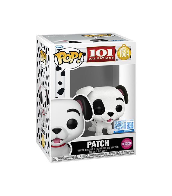 FUNKO POP 101 Dalmatiens PATCH 1684 SE flocked – Image 2