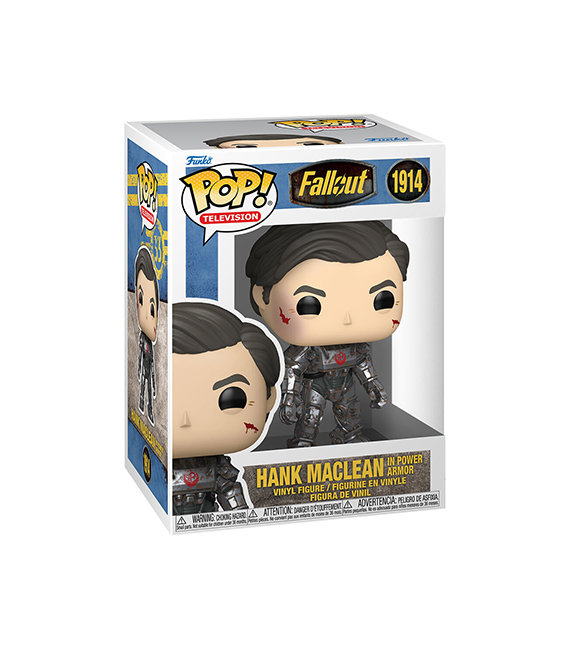 FUNKO POP Fallout HANK MACLEAN in power armor 1914 – Image 2