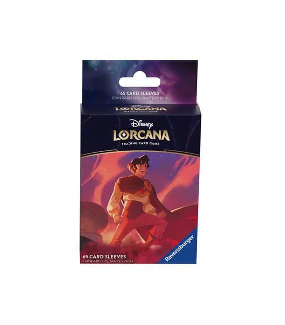 DISNEY LORCANA paquet de 65 sleeves ALADDIN chapitre 5