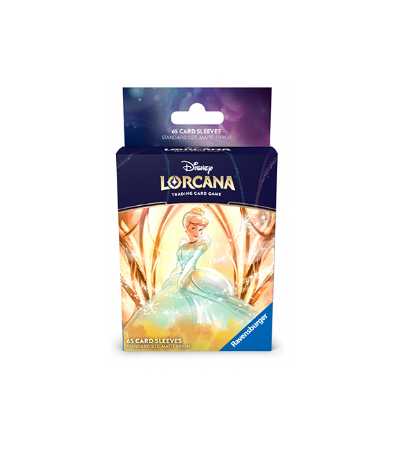 DISNEY LORCANA paquet de 65 sleeves CENDRILLON chapitre 7