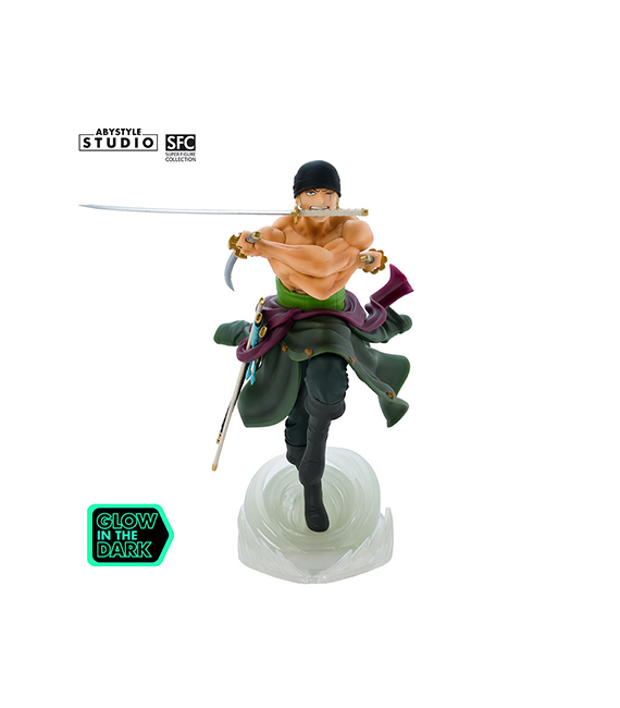 ONE PIECE figurine RORONOA ZORO 16cm SFC GITD – Image 2