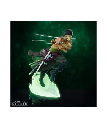 ONE PIECE figurine RORONOA ZORO 16cm SFC GITD