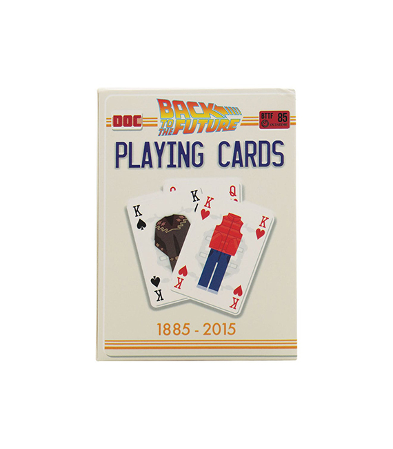 BACK TO THE FUTURE jeu de 52 cartes à jouer – Image 2