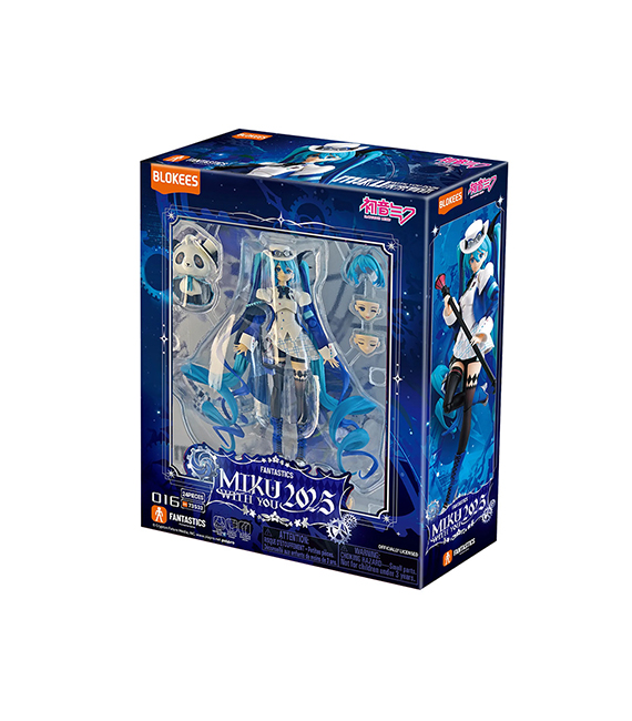 HATSUNE MIKU blokees Fantastics series MIKU WITH YOU 2025