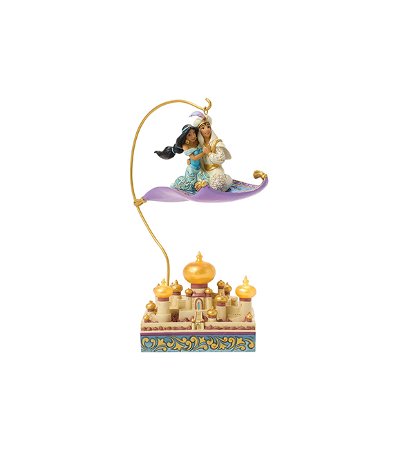 DISNEY Traditions statue ALADDIN & JASMINE SURVOLANT AGRABAH 6018727