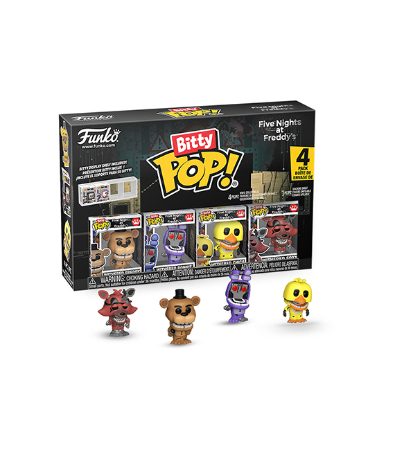 FUNKO Bitty Pop Five Night At Freddy's WHITERED