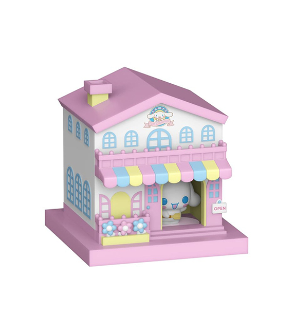 FUNKO Bitty Pop Town Sanrio CHEF CINNAMOROLL with café Cinnamoroll – Image 2