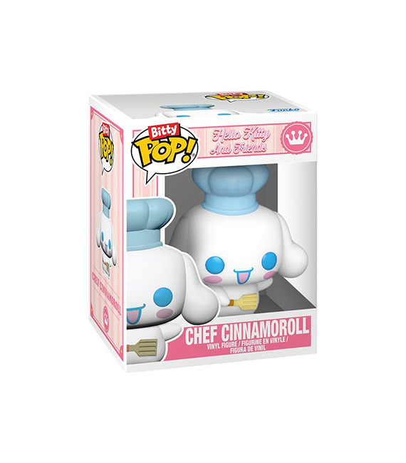 FUNKO Bitty Pop Town Sanrio CHEF CINNAMOROLL with café Cinnamoroll – Image 3
