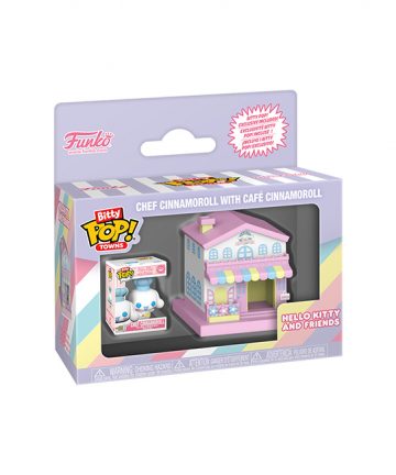 FUNKO Bitty Pop Town Sanrio CHEF CINNAMOROLL with café Cinnamoroll
