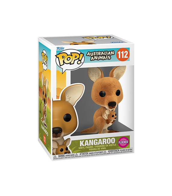 FUNKO POP Australian Animals KANGAROO 112 flocked – Image 2