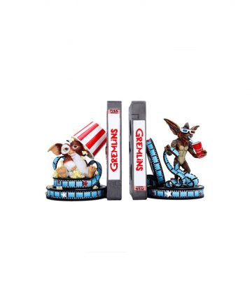 GREMLINS serre-livres en résine env. 18cm GIZMO & MOHAWK