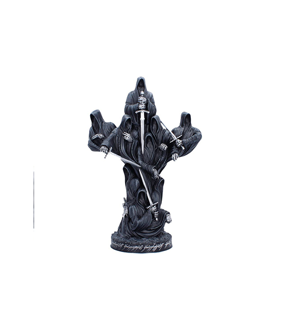 LORD OF THE RINGS statuette NAZGULS Terre du Milieu 34.5cm
