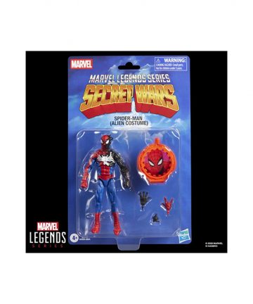 MARVEL LEGENDS Secret Wars figurine SPIDER-MAN (alien costume)