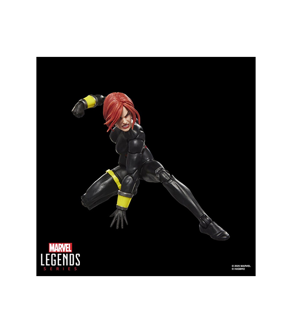 MARVEL LEGENDS Avengers pack 2 figurines BLACK WIDOW & QUICKSILVER – Image 2