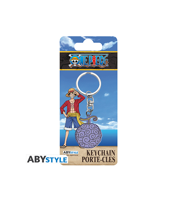 ONE PIECE porte-clefs pvc FRUIT du Démon GUM-GUM – Image 3