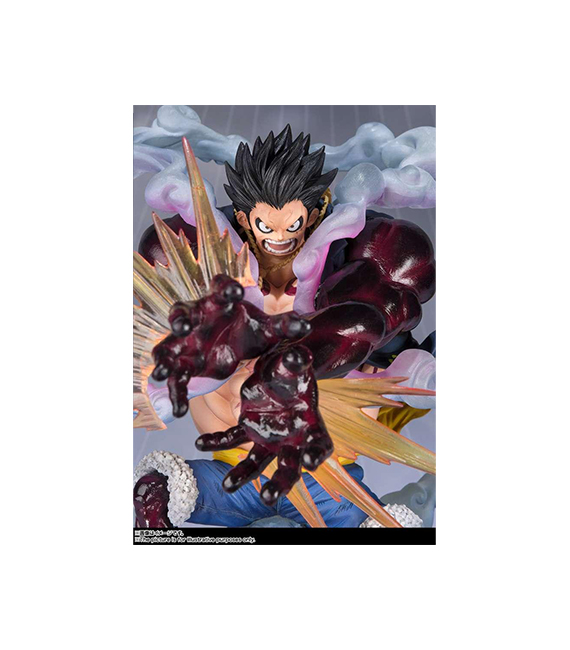ONE PIECE statuette Figuarts 0 LUFFY GEAR 4 "Leo Bazooka" – Image 4