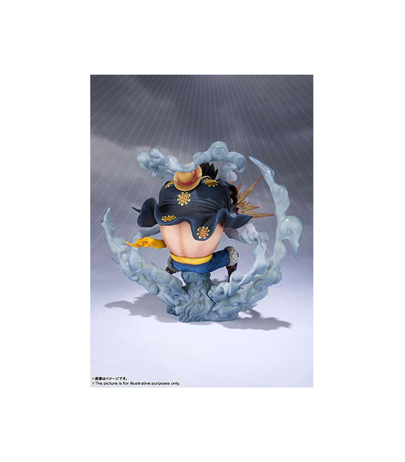 ONE PIECE statuette Figuarts 0 LUFFY GEAR 4 "Leo Bazooka" – Image 3