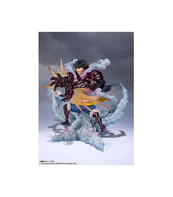 ONE PIECE statuette Figuarts 0 LUFFY GEAR 4 "Leo Bazooka"