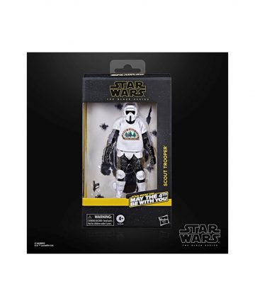 STAR WARS May the 4th be with you figurine The Black Series SCOUT TROOPER