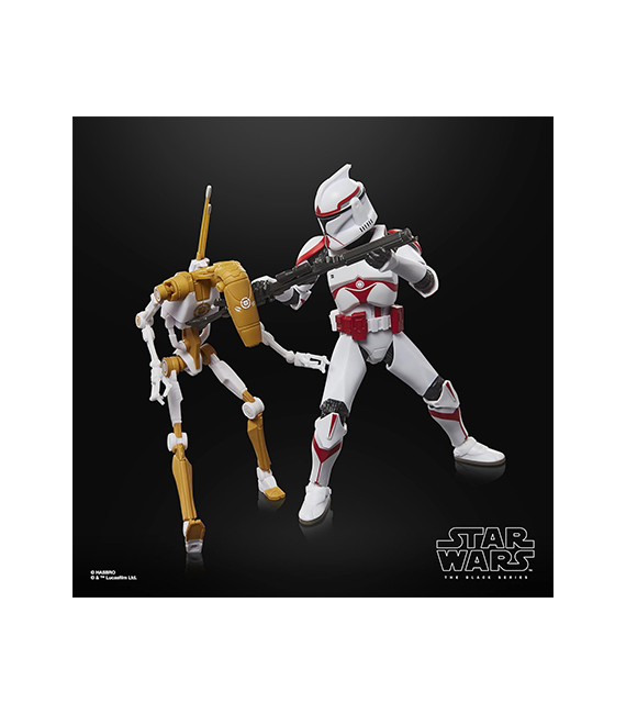STAR WARS Jedi Survivor pack The Black Series Phase 1 ASSAULT TROOPER & BATTLE DROID – Image 5
