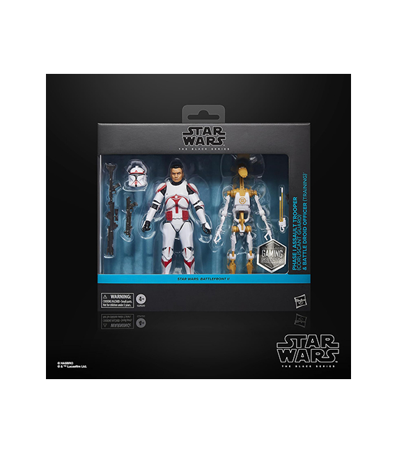 STAR WARS Jedi Survivor pack The Black Series Phase 1 ASSAULT TROOPER & BATTLE DROID