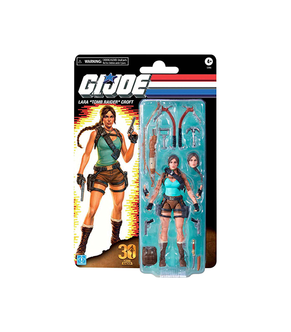 GI JOE figurine Classified Series Collaborative LARA "Tomb Raider" CROFT 15cm – Image 2