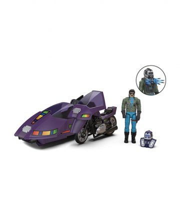 M.A.S.K. série 2 véhicule SSC (Stealth Submarine Cycle) avec Sly Rax