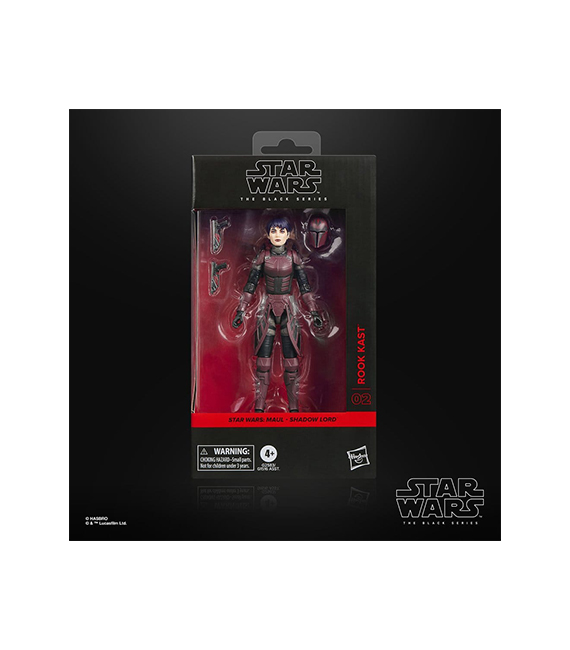 STAR WARS Maul Shadow Lord figurine The Black Series ROOK KAST