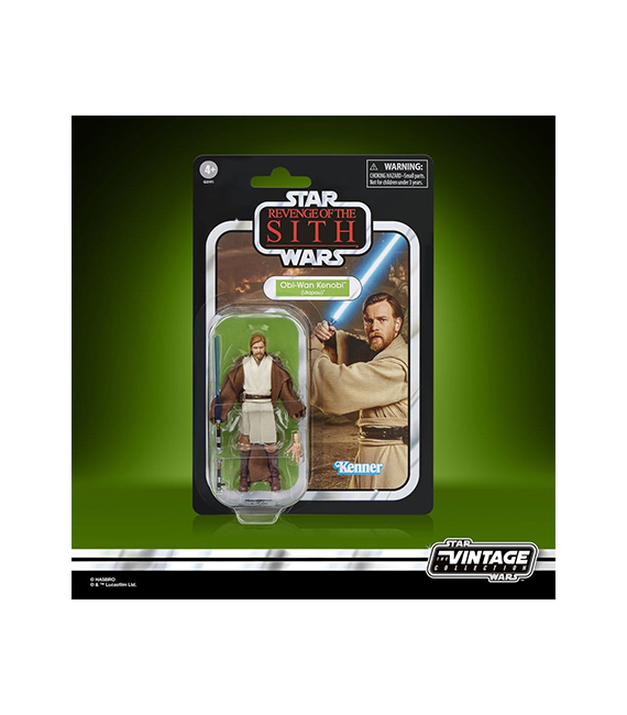 STAR WARS ROTS pack de 2 figurines The Vintage Collection OBI-WAN KENOBI/ AIRBORNE CLONE TROOPER – Image 2