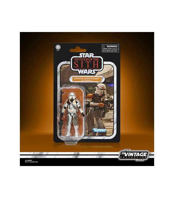 STAR WARS ROTS pack de 2 figurines The Vintage Collection OBI-WAN KENOBI/ AIRBORNE CLONE TROOPER – Image 4