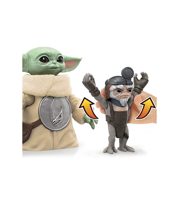 STAR WARS The Mandalorian & Grogu figurine GROGU Câlins & Anzellan – Image 4
