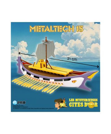 LES MYSTERIEUSES Cités D'Or Metaltech 15 SOLARIS classic Boite FR