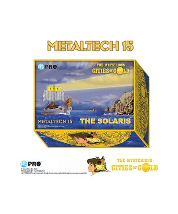 LES MYSTERIEUSES Cités D'Or Metaltech 15 SOLARIS classic Boite EN