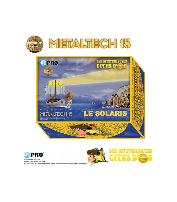 LES MYSTERIEUSES Cites D'Or Metaltech 15 SOLARIS Metallic Boite FR – Image 5