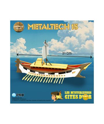 LES MYSTERIEUSES Cites D'Or Metaltech 15 SOLARIS Metallic Boite FR