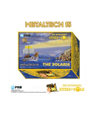 LES MYSTERIEUSES Cités D'Or Metaltech 15 SOLARIS Metallic Boite EN