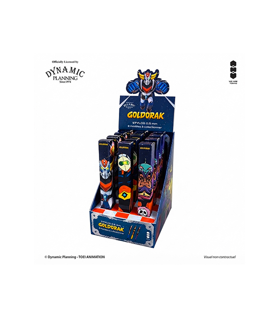 GOLDORAK stylo gel rétractable – Image 3