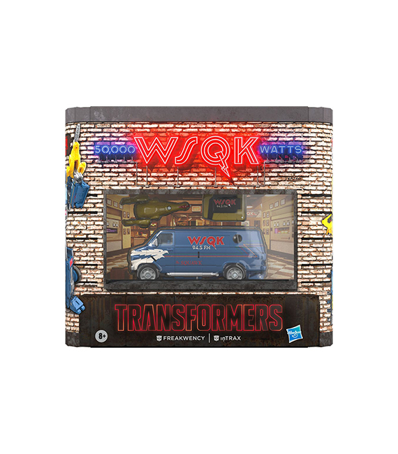 TRANSFORMERS X STRANGER THINGS pack Freakwency And 8-Track