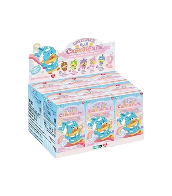UPSETDUCK : Rainbow Care Bears Blind Box Porte-clés 16 cm