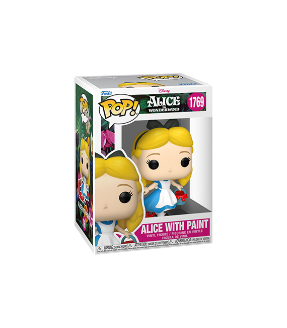 FUNKO POP Alice in wonderland ALICE with paint 1769 – Image 2