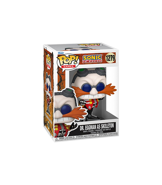 FUNKO POP Sonic the Hegdehog DR EGGMAN as skeleton 1279 – Image 2